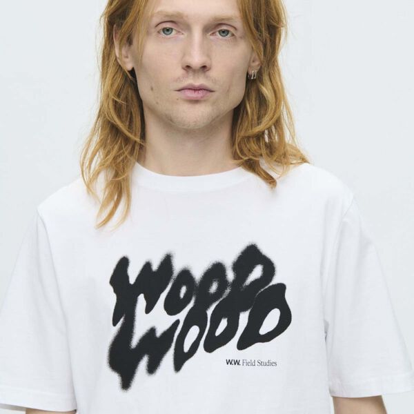 WWBobby cloud tee, bright white, Wood Wood