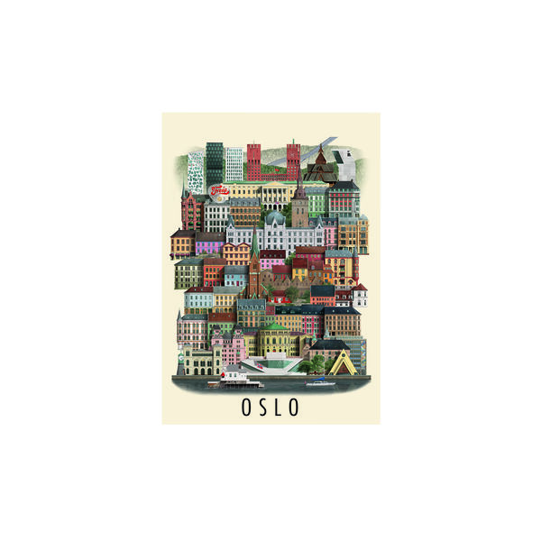 Oslo Poster Oslo Poster, Martin Schwartz