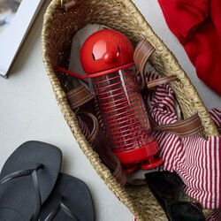 Drinking bottle Bumble 0,4 L, red, Hoptimist