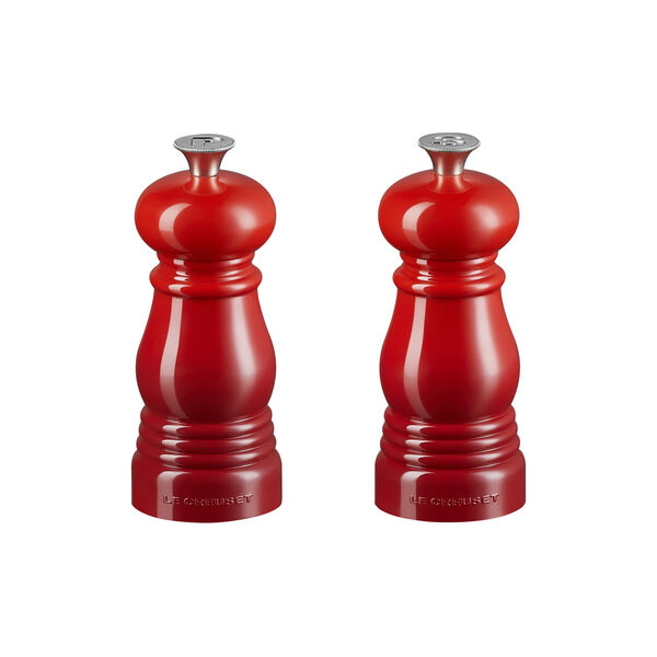 Salt & Pepper Mill Set Mini, cerise Salt & Pepper Mill Set Mini, cerise, Le Creuset