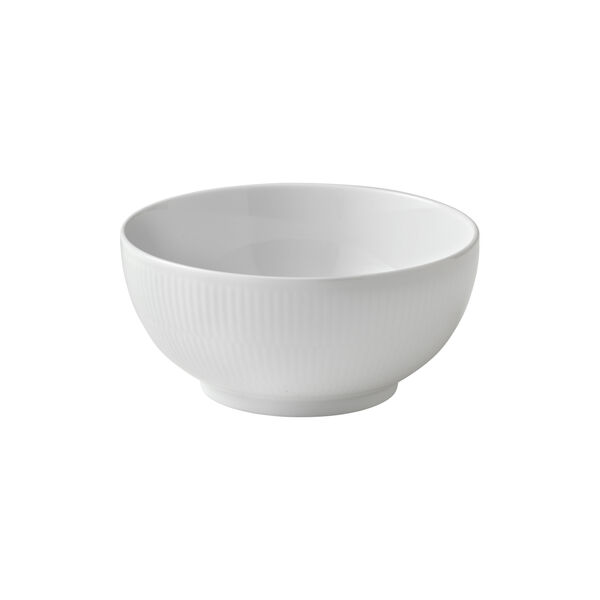 White Fluted Bowl 110 cl, Royal Copenhagen