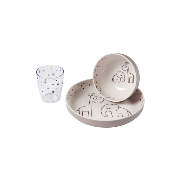 Dreamy Dots Yummy Mini Dinner Set, powder Dreamy Dots Yummy Mini Dinner Set, powder, Done by Deer