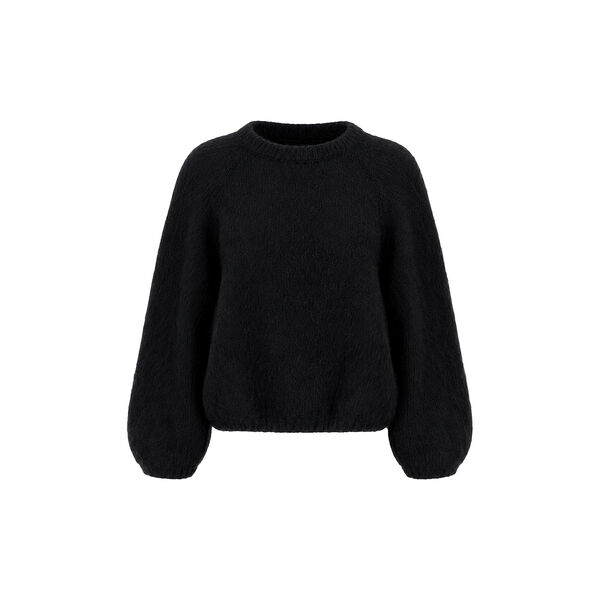 Rosie Mohair Knit Pullover | Black, Americandreams