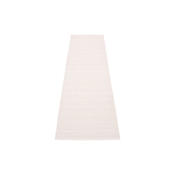 Carl Plastic Rug, pale rose/vanilla, Pappelina