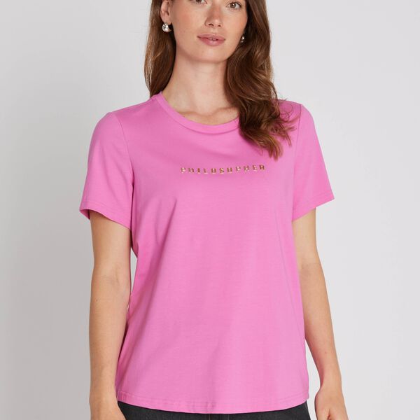 Philosopher SS T-shirt, azalea pink Philosopher SS T-shirt, azalea pink, PBO