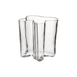 Alvar Aalto vase 20 cm, clear, Iittala