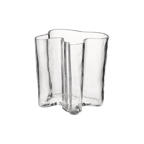 Alvar Aalto vase 20 cm, clear, Iittala