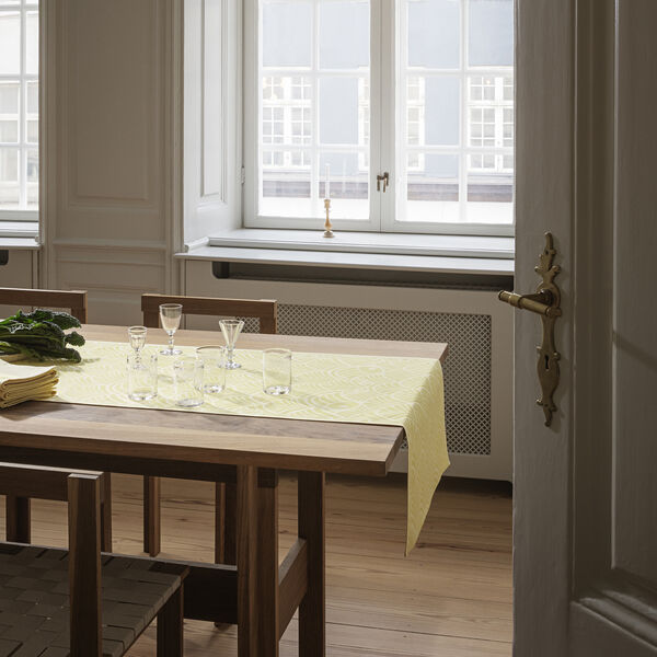 EASTER table runner, yellow, Georg Jensen Damask