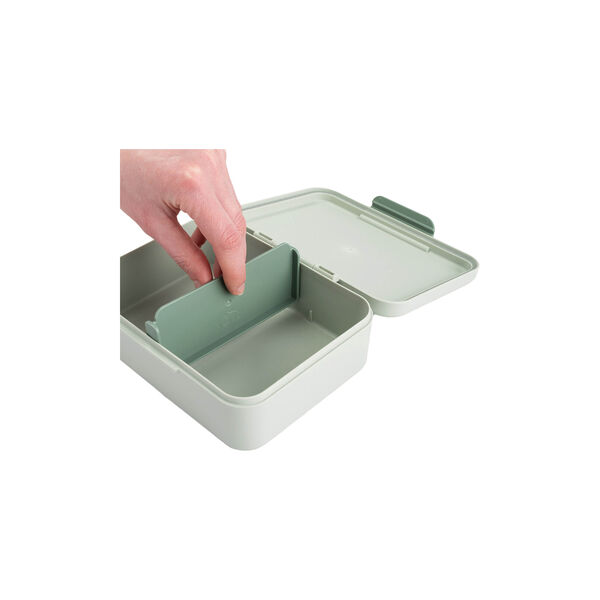 Playground Lunch Box with Divider, green, Done by Deer