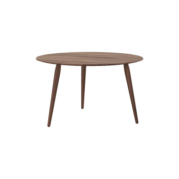 PLAYround Ø75 Coffee Table, natural oiled walnut, Bruunmunch Furniture