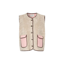 JaceLL Love Vest SL, beige, Lollys Laundry