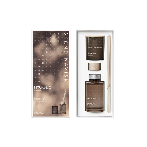 HYGGE Scented Candle & Diffuser Giftset, Skandinavisk