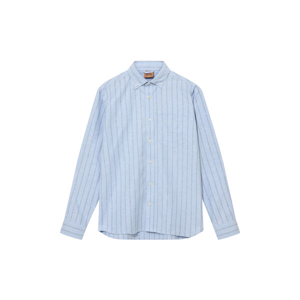 MMGMarco Brush Shirt, light blue, MOS MOSH Gallery