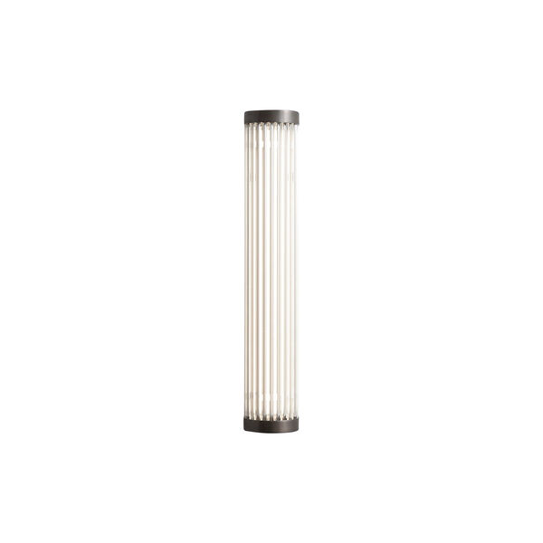 Extra Narrow Pillar Light 40 cm, weathered brass, Original BTC