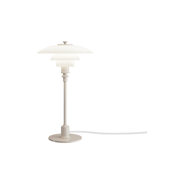 PH 2/1 Table Lamp, glossy beige, Louis Poulsen