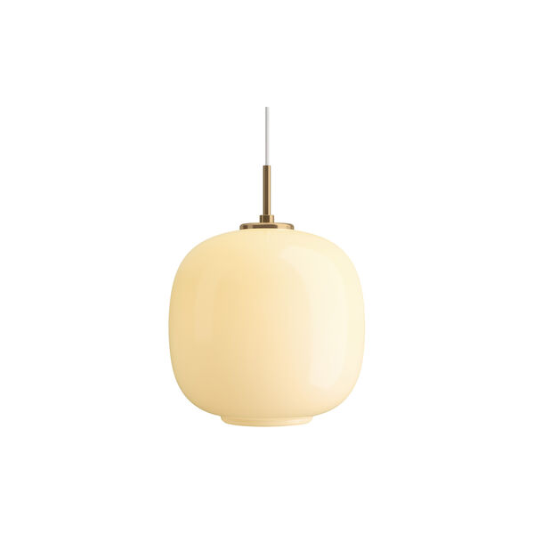 VL45 Radiohus Pendant, pale yellow VL45 Radiohus Pendant, pale yellow, Louis Poulsen