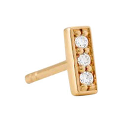 Square Diamond Stud M, Ro Copenhagen