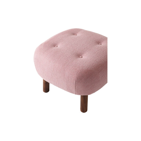 Little Petra VB1 Lounge Chair & Pouf ATD1, Eriture 0640/oiled walnut, &Tradition