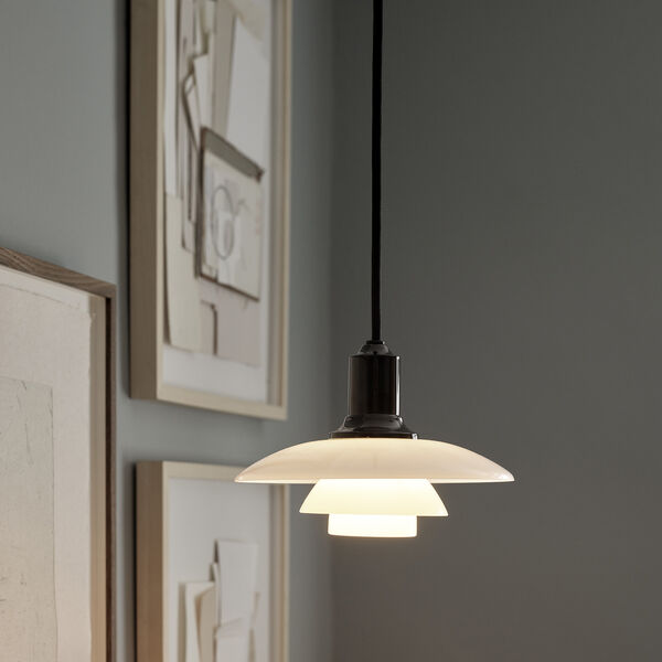 PH 2/1 Pendant, black, Louis Poulsen