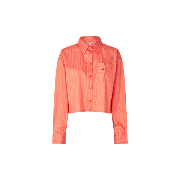 Emmelia-M Blouse, emberglow sugar stripe, mbyM