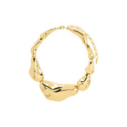FREE statement necklace, gold plated, Pilgrim