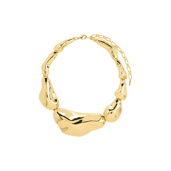 FREE statement necklace, gold plated, Pilgrim