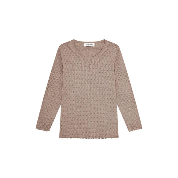 Clara Long Sleeve T-Shirt, sand Clara Long Sleeve T-Shirt, sand, CARE BY ME