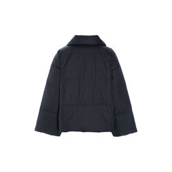 Feather down jacket with lapel, black, BITTE KAI RAND
