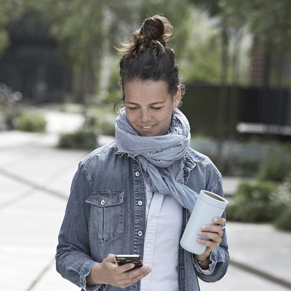 To Go Click Termo cup 0.4 L, soft cloud, Stelton