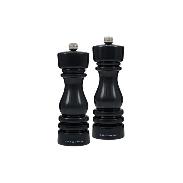 London Salt and pepper mill set, black, Cole & Mason
