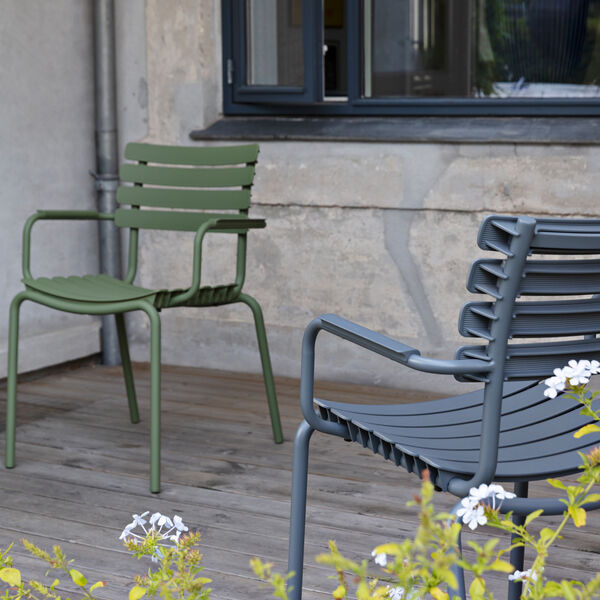 ReCLIPS Dining Chair, olive green ReCLIPS Dining Chair, olive green, HOUE