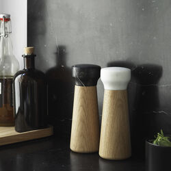 Craft Salt Mill, oak/white, Normann Copenhagen