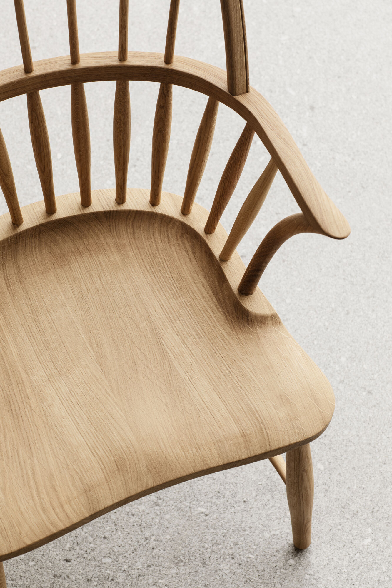 FH38 Windsor Chair, oiled oak