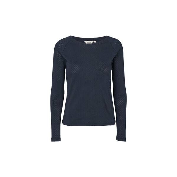 Arense LS Tee, sky captain, Basic Apparel