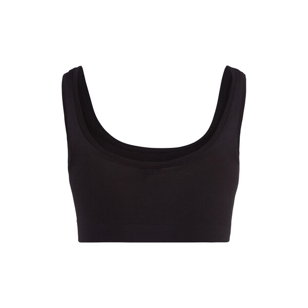 Crop Top, black, HANRO