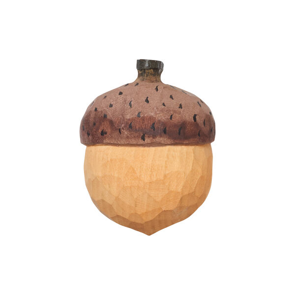 Acorn Hand-carved Hook | Natural, Ferm Living