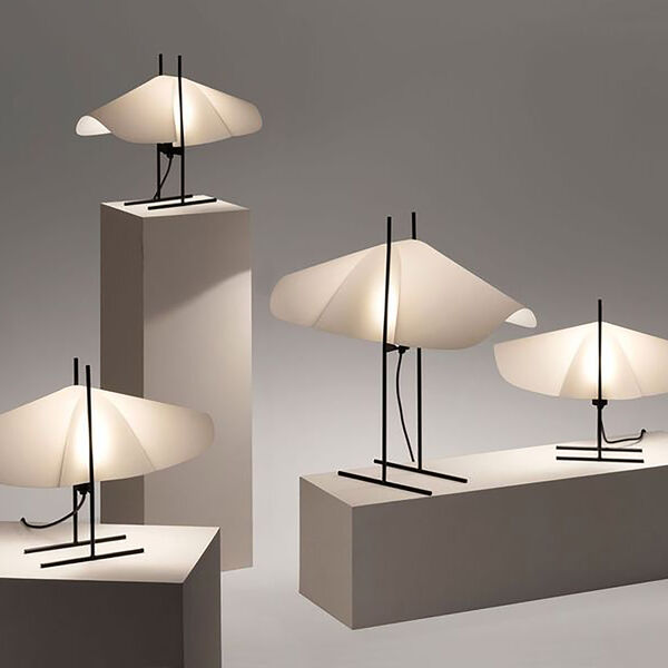 CHO Table Lamp, white, MOTARASU