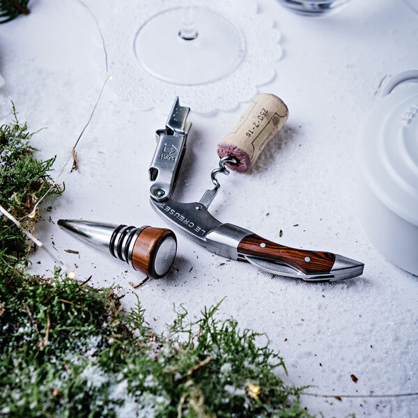 GS-190 gift set with WT-110 and cork GS-190 gift set with WT-110 and cork, Le Creuset