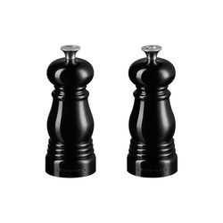 Salt & Pepper Mill Set Mini, black, Le Creuset