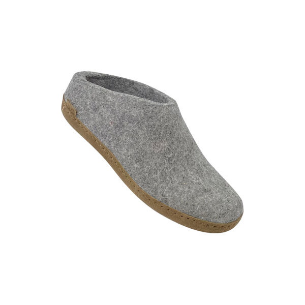 Felt Slippers, grey Felt Slippers, grey, Glerups