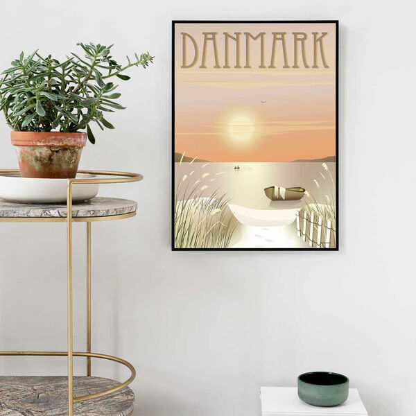 DANMARK klitterne plakat, ViSSEVASSE