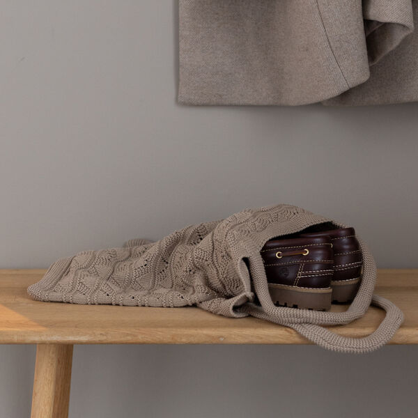 Knitted Net | Khaki, By LOHN