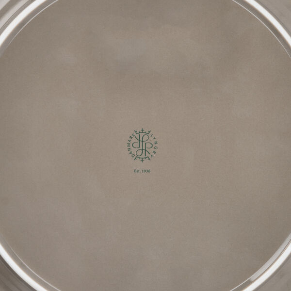 Rhombe Earth Dinner plate &Oslash; 27 cm, clay, Lyngby Porcel&aelig;n
