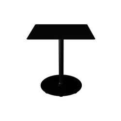 PICO Caf&eacute; Table with Round Base 70x70, black, HOUE