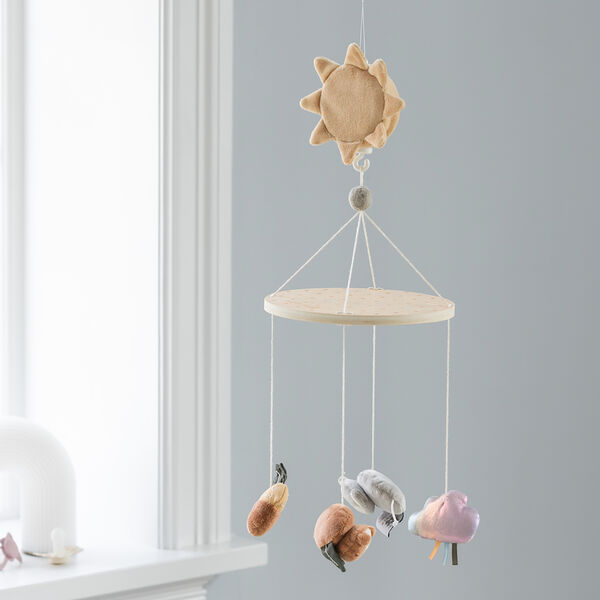 Woodland Baby Musical Mirror Mobile Woodland Baby Musical Mirror Mobile, Sebra