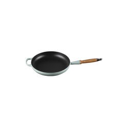 Signature Frying Pan with Wooden Handle Ø 28 cm, sea salt, Le Creuset