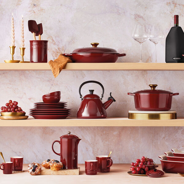 Small Utensil Jar, garnet, Le Creuset