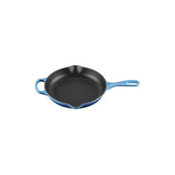 Signature cast iron round skillet &Oslash; 23 cm, azure blue, Le Creuset