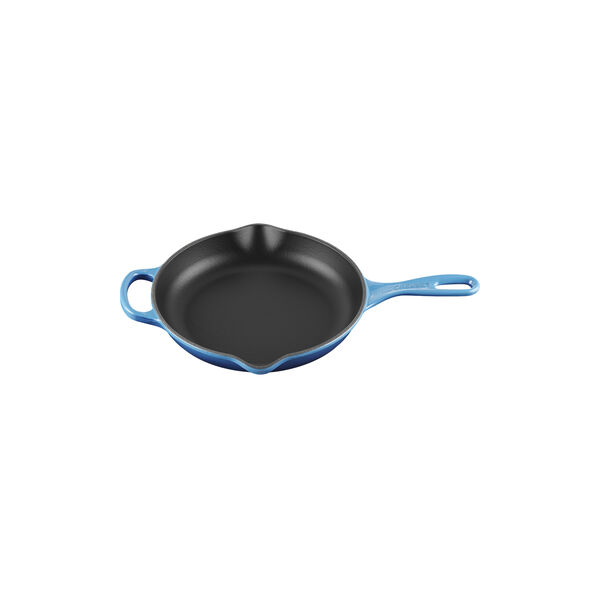Signature cast iron round skillet &Oslash; 23 cm, azure blue, Le Creuset