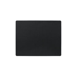 Bull table mat Square L, black, LIND DNA